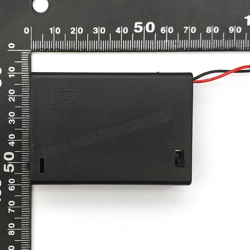 Wasserdichter Batteriehalter mit Schalter für 3xAA - versiegelte – Bild 2