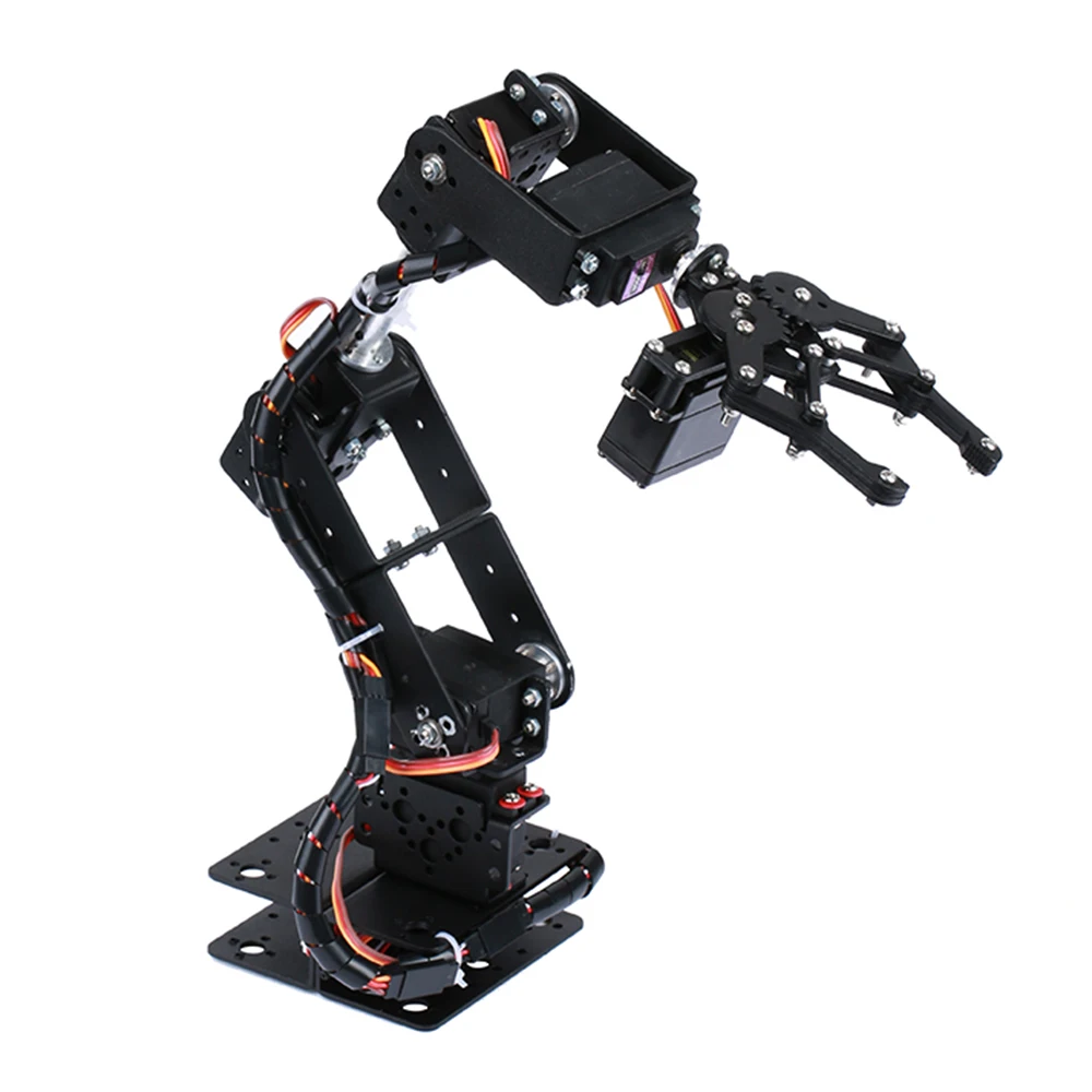 Roboterarm-Kit 6DOF Programmierroboterarm DIY-Programmierroboter-Kit mit Open-Source-Code und Tutorial-Servo