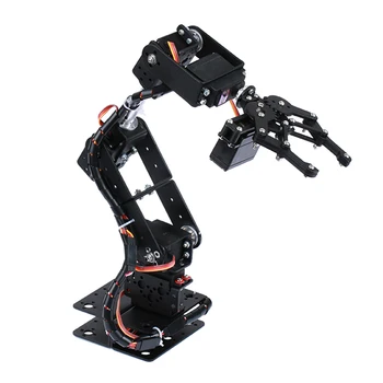 Roboterarm-Kit 6DOF Programmierroboterarm DIY-Programmierroboter-Kit mit Open-Source-Code und Tutorial-Servo