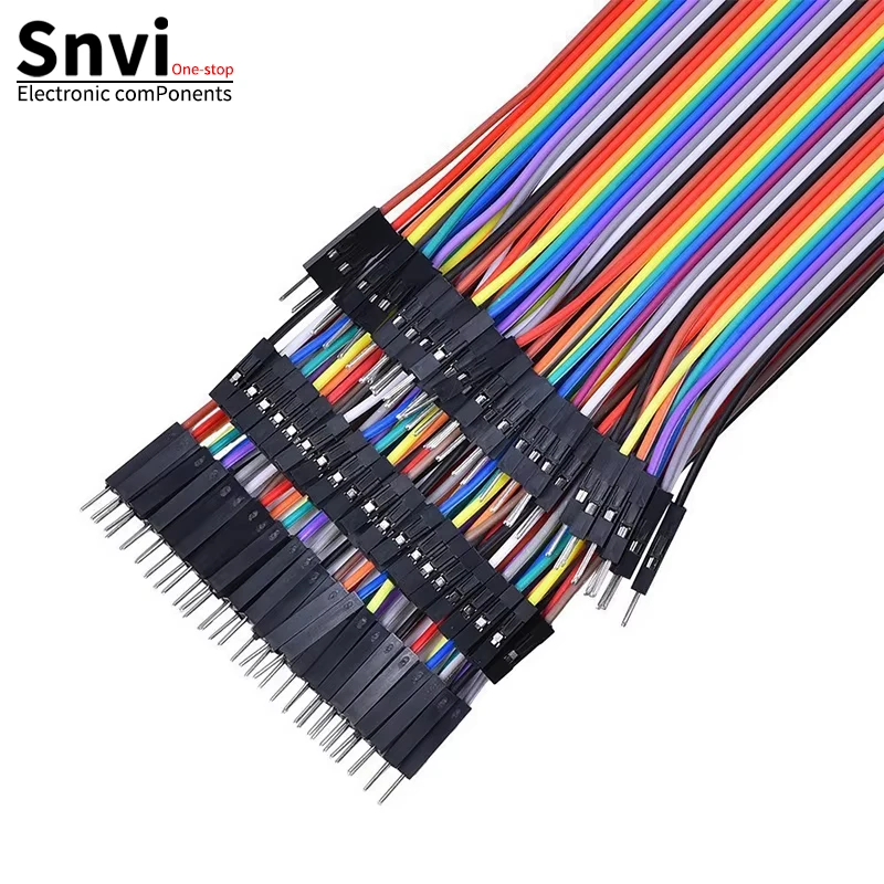 40-Pin Dupont Jumper-Kabel-Set 10cm 20cm 30cm 40cm Stecker zu Stecker – Bild 5