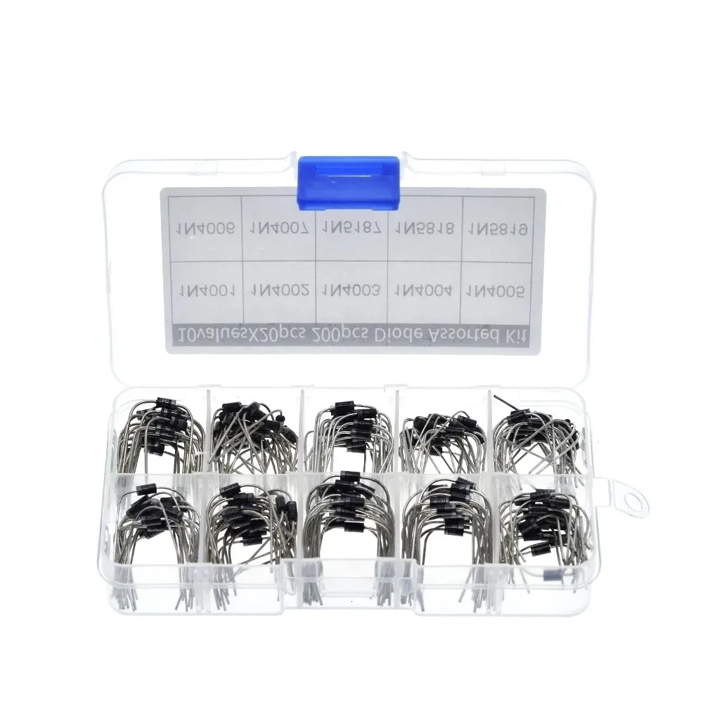 10 Werte Gleichrichterdioden-Sortiment-Set 1N4001 1N4002 (100 Stück) – Bild 4