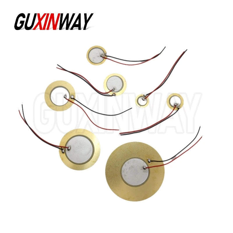 Summer Piezo Elements Sounder Sensor Trigger Drum Disc mit Draht – Bild 3