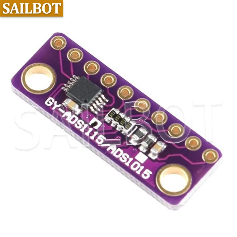 DC 2 -5V 4 CH ADS1115 Modul ADC mit Pro Gain Mikrocontroller 16 Bit – Bild 3