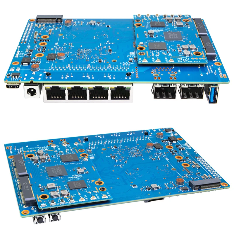 Banana Pi BPI-R4 MT7988A 4GB DDR4 8G EMMC 128MB SPI NAND Flash Smart – Bild 5