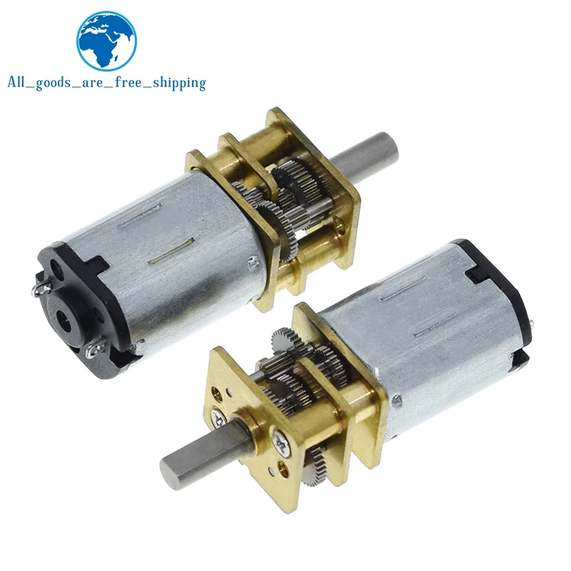 TZT DC 6V 30RPM 200RPM N20 Mini Micro Metall Getriebe Motor – Bild 4
