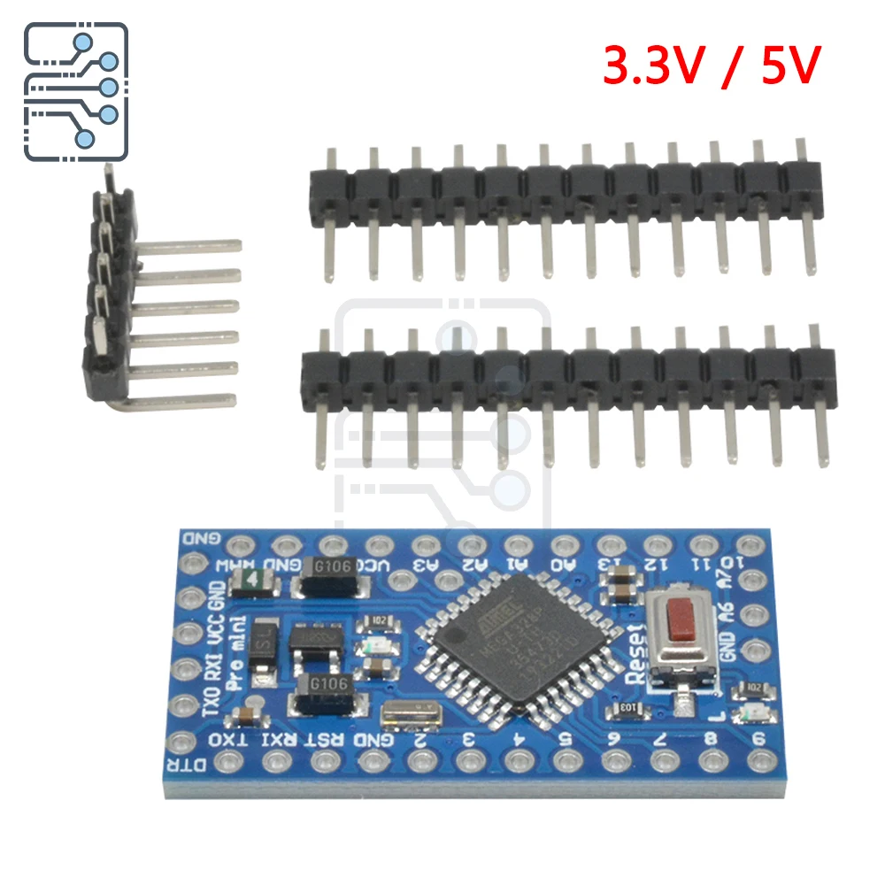 Pro Mini Serie Pro mini Atmega328P Motherboard 5V ATMEGA328 – Bild 2