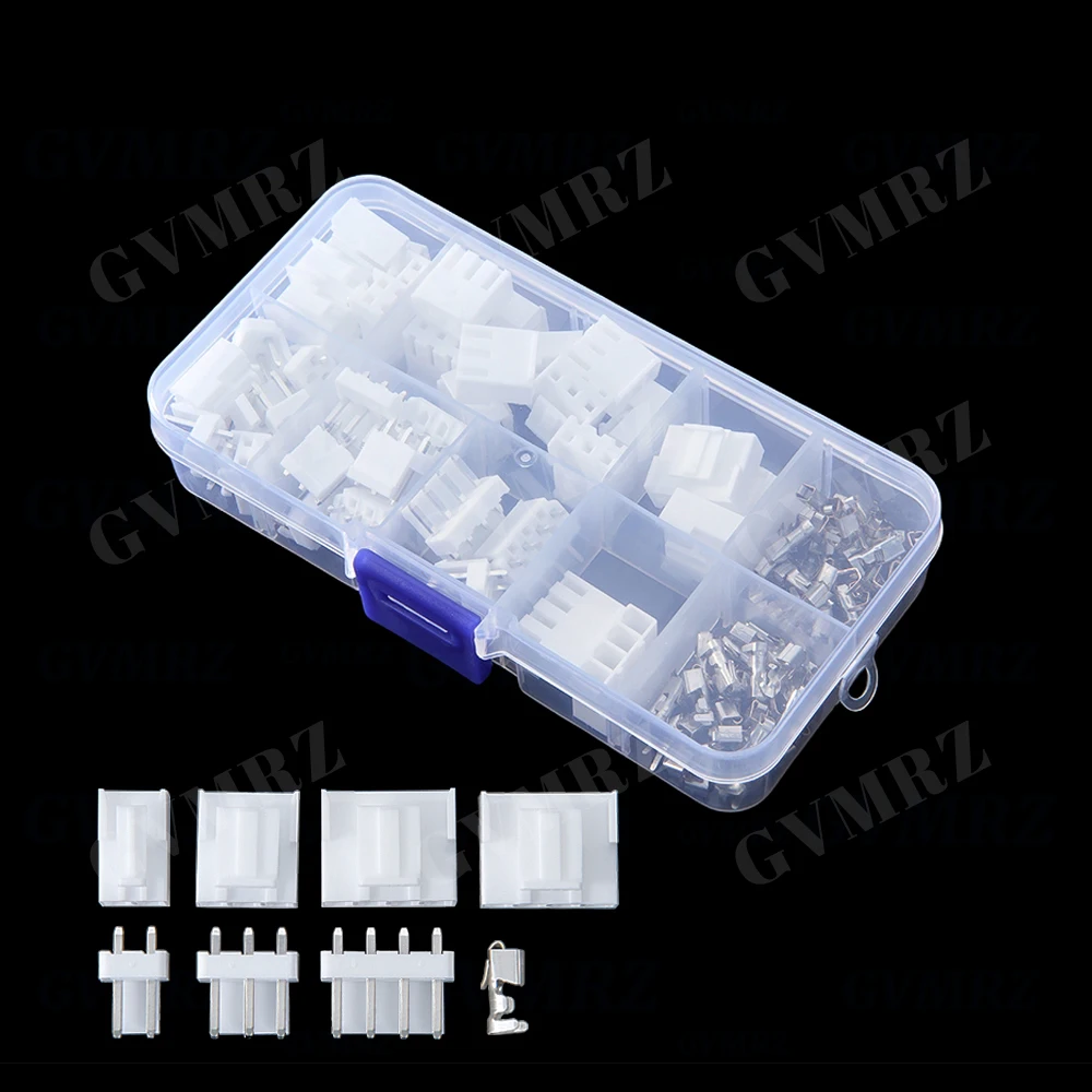 Box JST VH3.96 Pin-Steckverbinder 4-Pin JST VH 3,96mm (120 Stück) – Bild 4