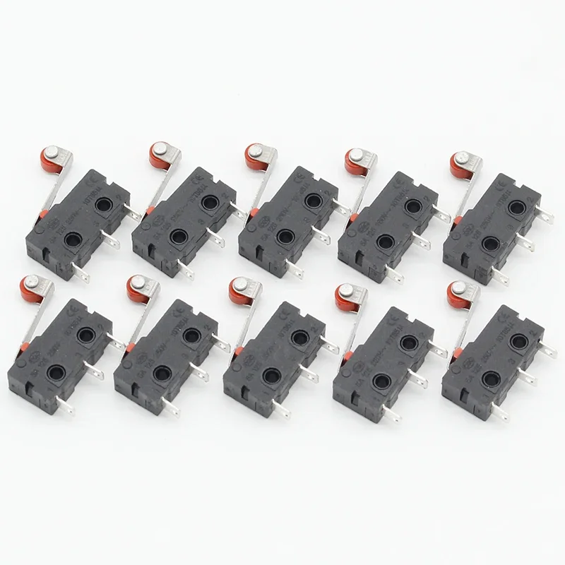Mini Micro Endschalter Rollenhebelarm SPDT Snap Action LOT (10 Stück) – Bild 4