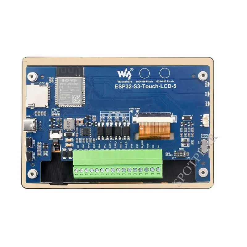 ESP32 S3 5 Zoll LCD (B) Entwicklungsboard 1024x600 Touchscreen-Display – Bild 6