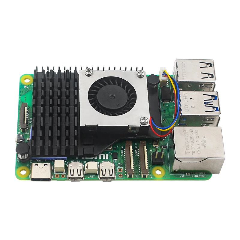 Raspberry Pi 5 Aktiver Kühler Aluminium-Kühlkörper – Bild 6