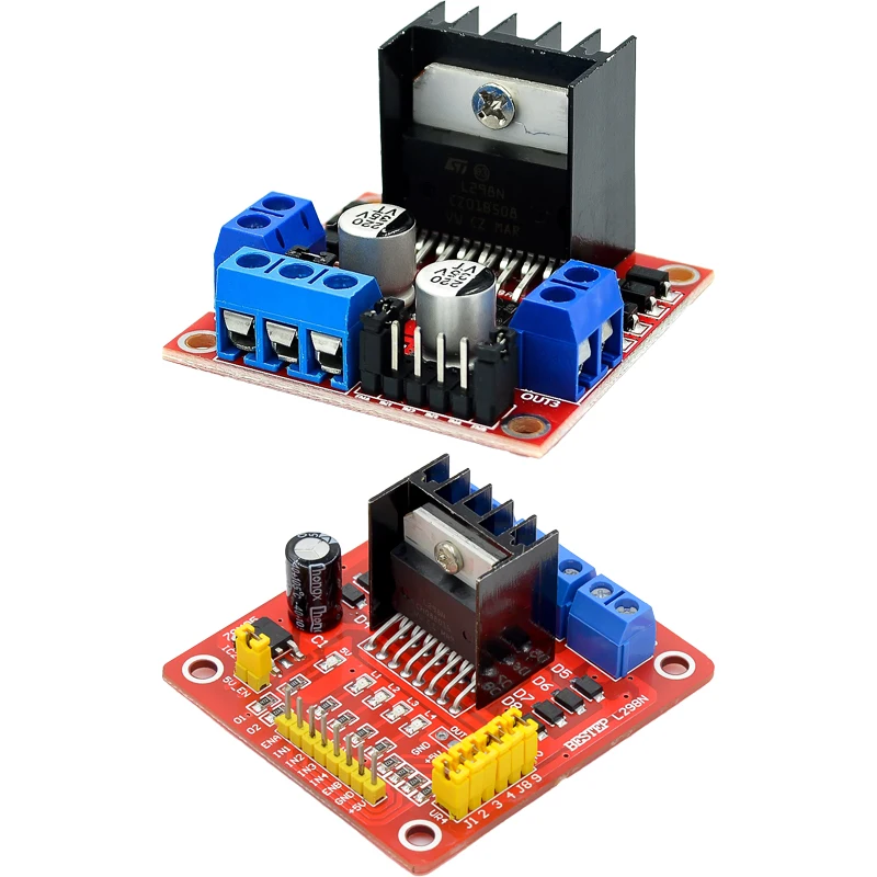 L298N Motorsteuerungsplatine Modul DC Schrittmotor Smart Car Roboter – Bild 6