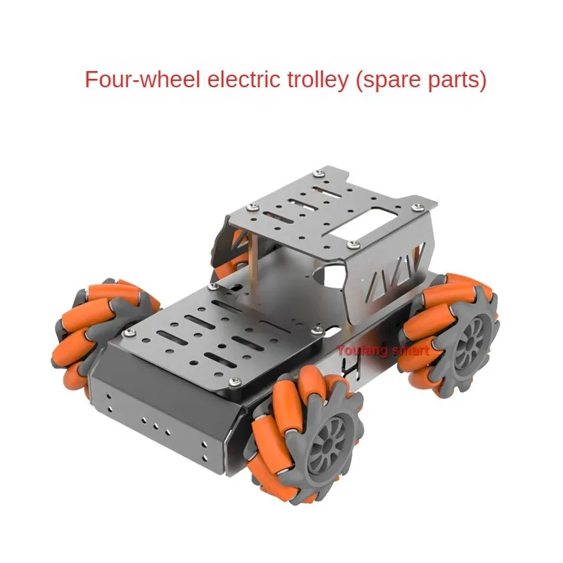 4WD reguläres/Mecanum Rad Chassis mit tt Motor Aluminium legierung – Bild 3