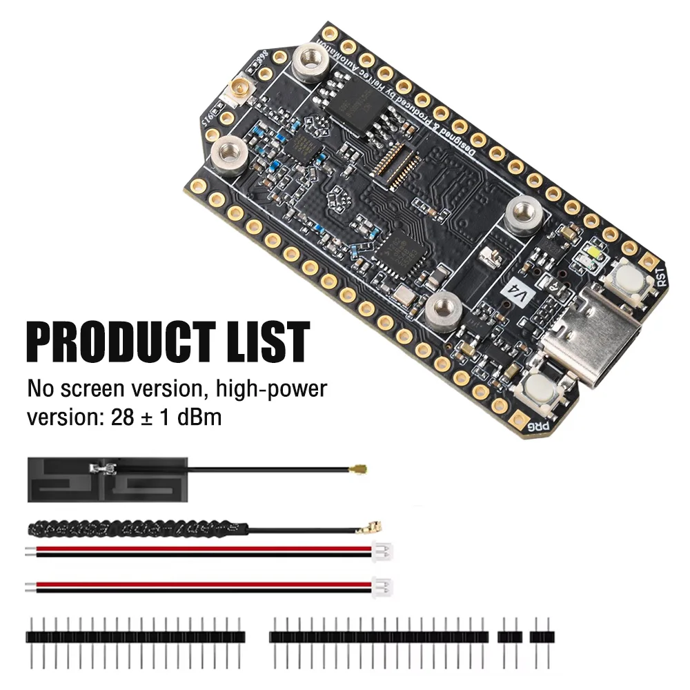 863-928 MHz V4 Heltec LoRa 32 Meshtastic GPS ESP32 SX1262 Solarbetriebenes Dev-Board Mesh-Netzwerk WiFi LoRa
