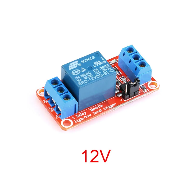 1 Kanal 5 V 12 V 24 V Relaismodul Board Shield mit Optokoppler 12 V – Bild 4