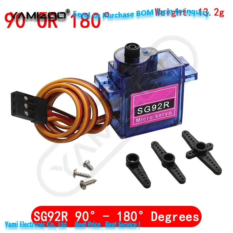SG90 SG02R MG90S MG995 Servo mit Kunststoffgetriebe für Modellhubschrauber, Boote, Arduino UN DIY Mechanische