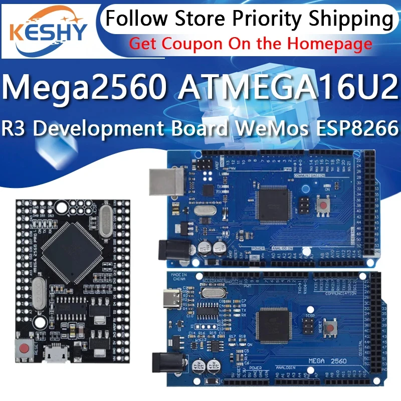Mega2560 ATMEGA16U2 / Pro Mini MEGA 2560 Mega + WiFi R3 ATmega2560 – Bild 6