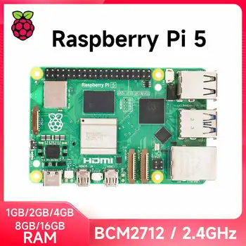Raspberry Pi 5 1G 2G 4G 8G 16G RAM-Entwicklungsboard AI großes Modellbausatz elektronisch
