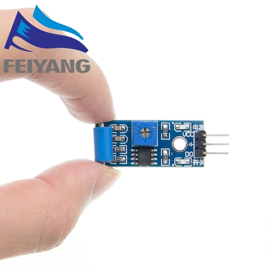 SW-420 Bewegungssensormodul Alarmsensor Induktionsmodul – Bild 6