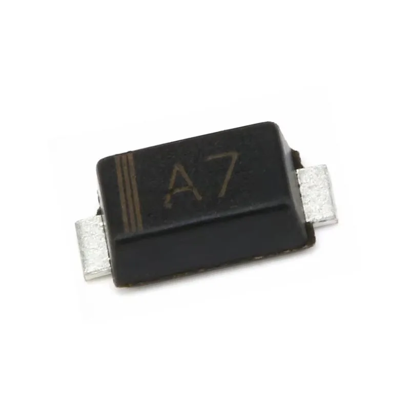1N4007W 1N4007 A7 SOD-123FL 0,5A 1000V 1206 Gleichrichter (100 Stück) – Bild 2