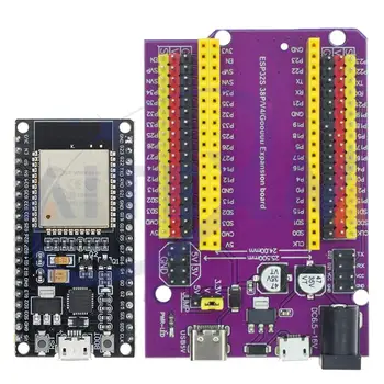 ESP32-Entwicklungsplatine TYPE-C/MICRO USB CP2102 WiFi+Bluetooth Dual Core ESP32-DevKitC-32 ESP-WROOM-32