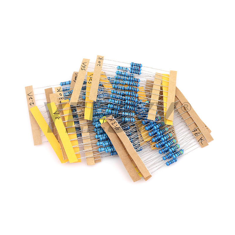 1/2w Metallfilm-Widerstands kit 1% 0,1 Ohm-2,2 m 0,5 (1100 Stück) – Bild 4