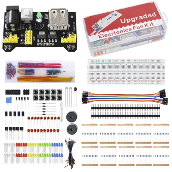 DIY-Projekt-Starter-Kit für R3-Kit, elektronisches DIY-Kit, elektronisches Komponenten-Set mit 830