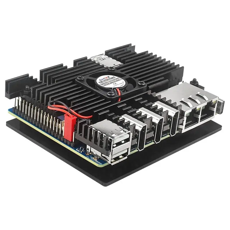 J1UL1N Aluminiumgehäuse für Orange Pi 5 Plus, aktiver und passiver – Bild 5