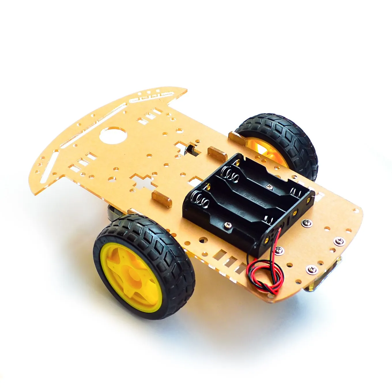 Motor Intelligente Roboter Auto Chassis Kit Speed Encoder Batterie Box – Bild 5