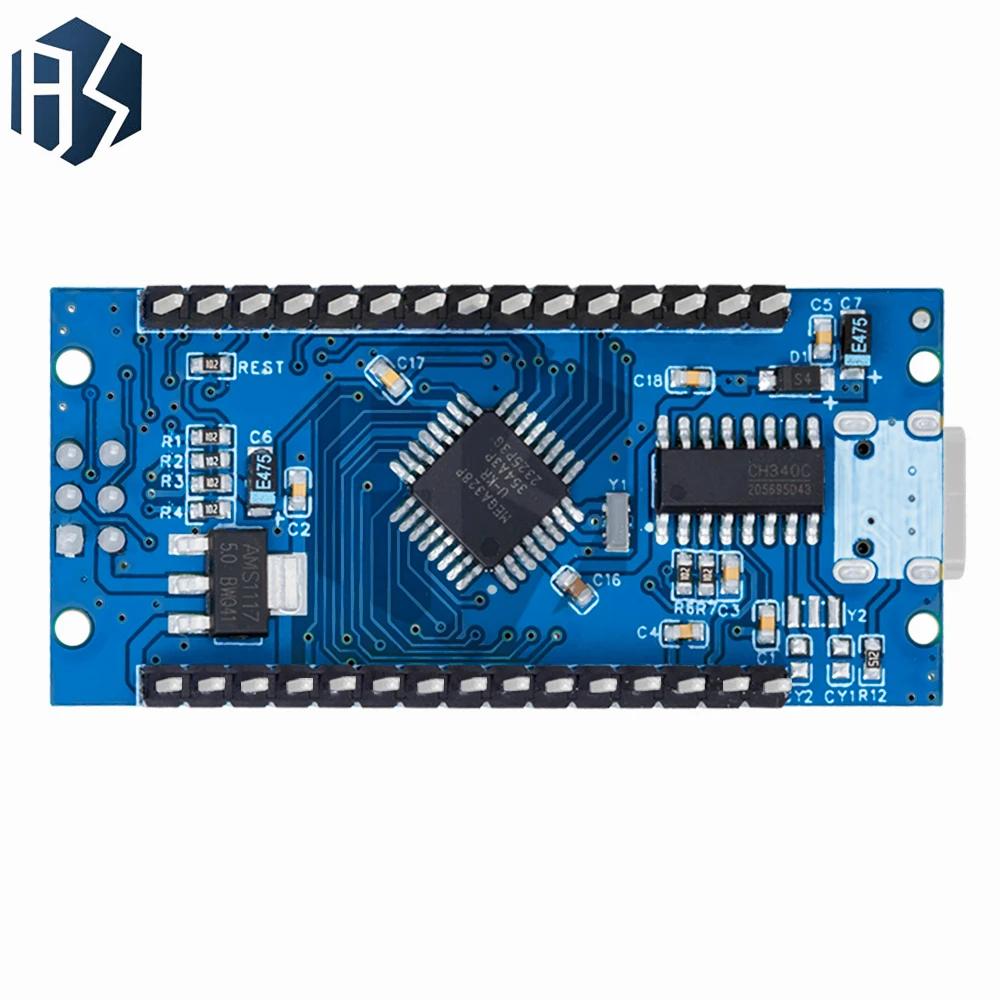 Nano V3.0 Entwicklungsboard ATmega328P CH340C 0,91''weißes – Bild 4