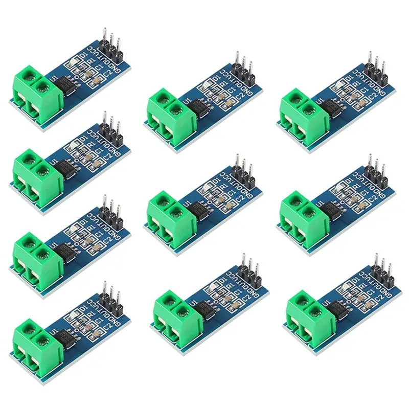ABGI-10 Stück ACS712 20A Hall-Stromsensor-Modul ACS712 Modell Hall-Stromsensor