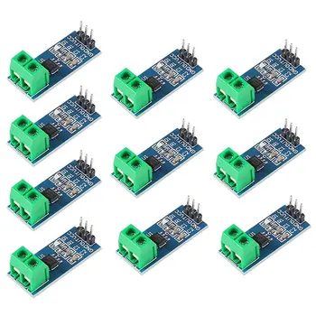 ABGI-10 Stück ACS712 20A Hall-Stromsensor-Modul ACS712 Modell Hall-Stromsensor