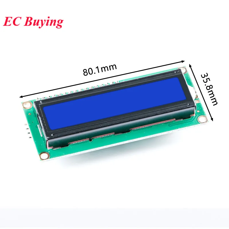 LCD1602 1602A 1602 LCD1602A LCD Modul Blau/Gelb Grün Bildschirm LED – Bild 4