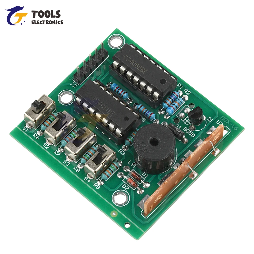 Elektronik-Lötkit, 16 Spieluhren, 16-Ton-Elektronikmodul, DIY-Kit – Bild 2