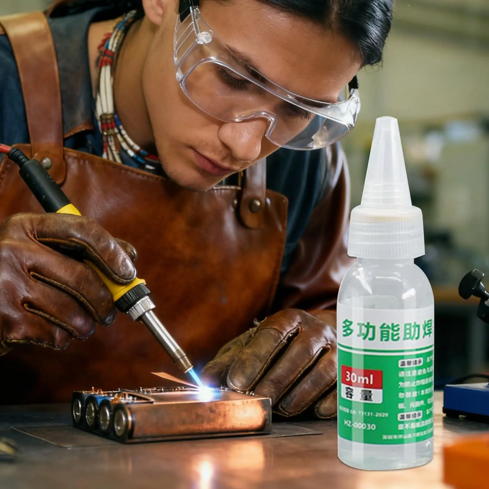 Flussmittellötgerät, 40 g, Reparaturschweißgerät, flüssiger – Bild 3