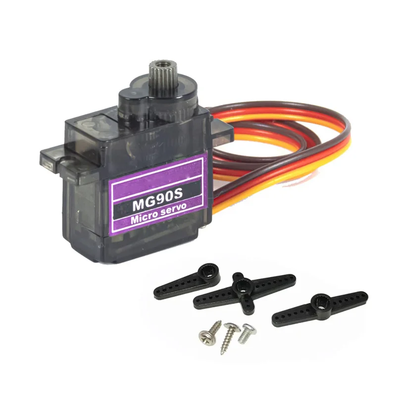 Mg90s servo 1/2/4/10/20/50 pcs alle metall getriebe 9g sg90 verbesserte version für hubschrauber flugzeug boot