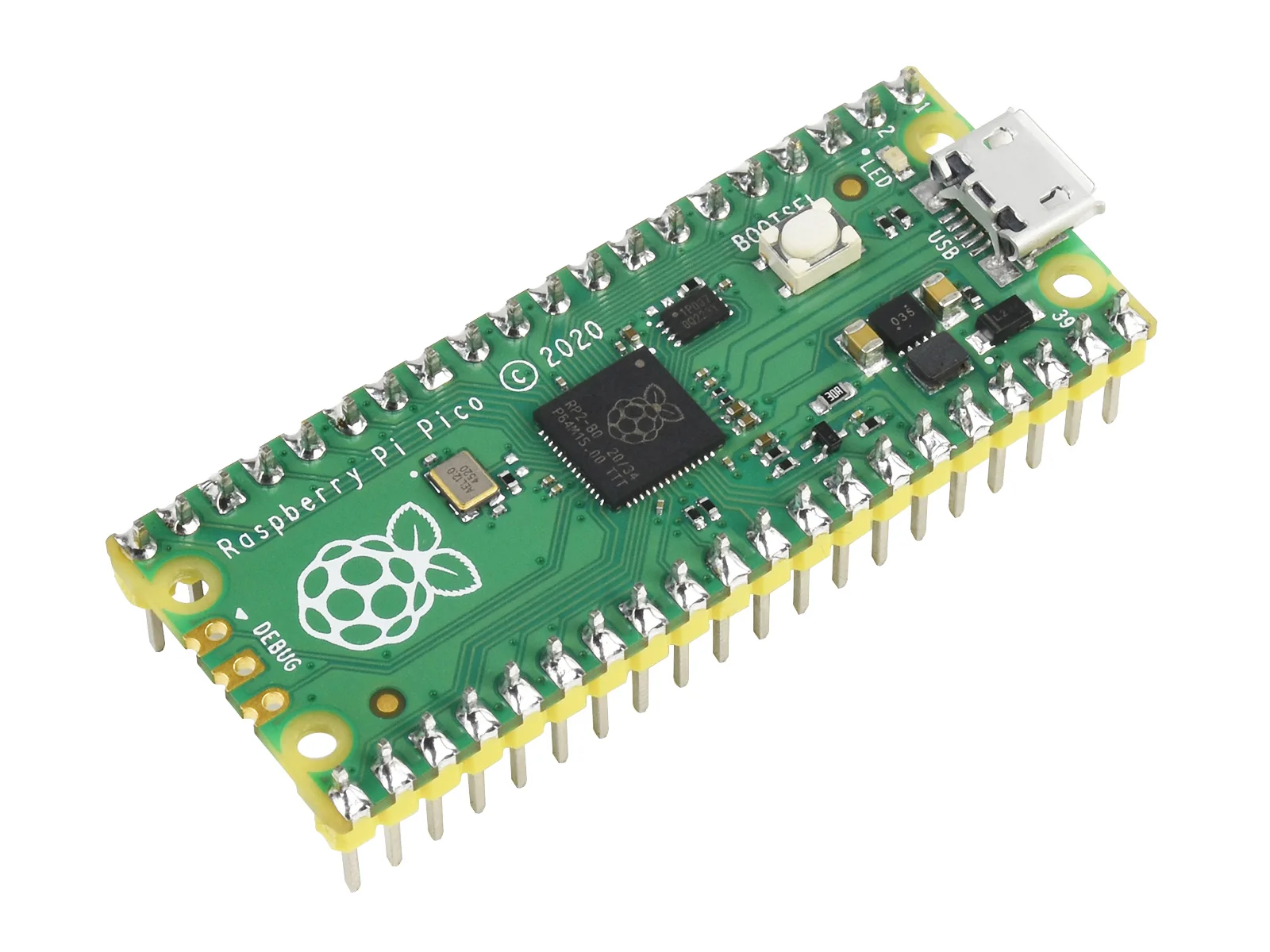 Raspberry Pi Pico Hochleistungs-Mikrocontroller-Board mit flexiblen – Bild 4
