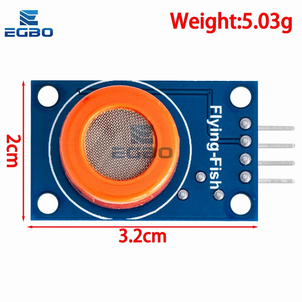Gaserkennungssensormodul MQ-2 MQ-3 MQ-4 MQ-5 MQ-6 MQ-7 MQ-8 MQ-9 – Bild 3