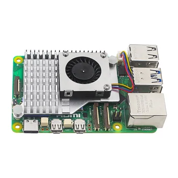 Raspberry Pi 5 Aktives Kühlkit - Aluminium-Kühlkörper mit Lüfter