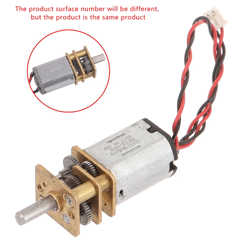 N20 Getriebemotor-Kollektion DC 3V-12V 60RPM langsame Geschwindigkeit – Bild 4