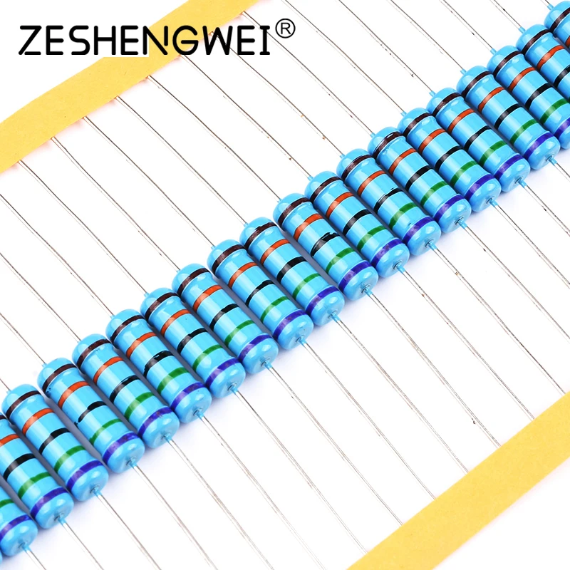 30 Arten 1/4 W Widerstand 1% Metall Film Widerstand Pack (600 Stück) – Bild 6