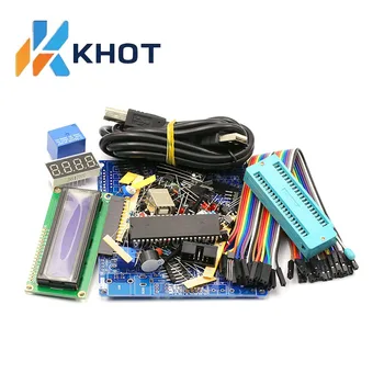 51 Mikrocontroller-Entwicklungsboard Lernboard-Kit DIY-Kit Schweißkomponenten 51