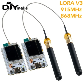 ESP32 Lora V3 Kit 0,96 Zoll OLED-Display Entwicklungsboard 868MHz 915MHz LoRa32 SX1262 für Arduino (2 Stück)