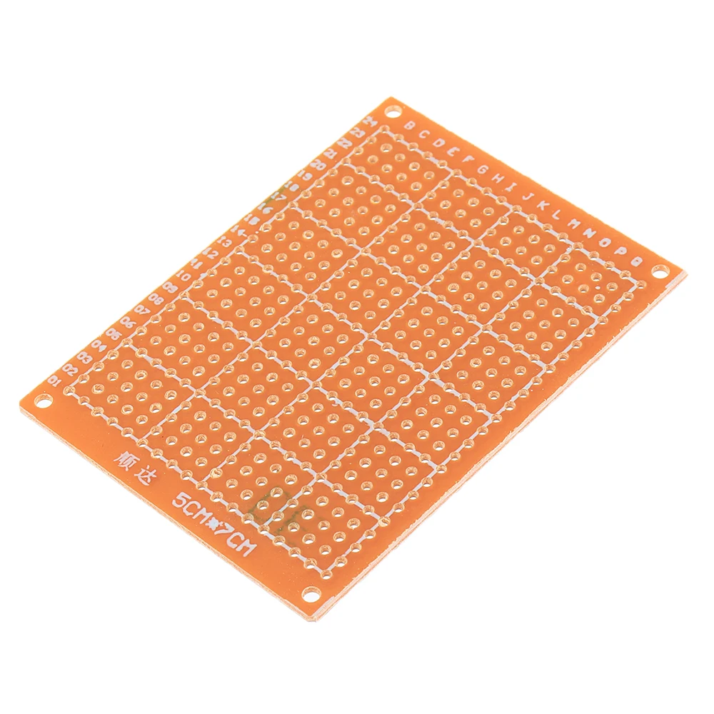 5*7 CM Universal PCB Board 5x7 cm 2,54mm Lochabstand DIY (10 Stück) – Bild 3