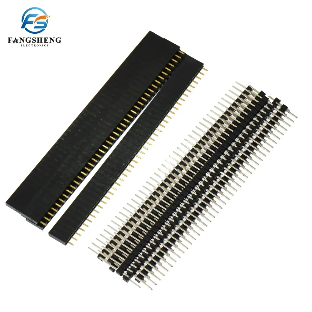 2,54mm 40 Pin 1x40 Einreihige Männliche Und Weibliche 2,54 (10 Stück) – Bild 2