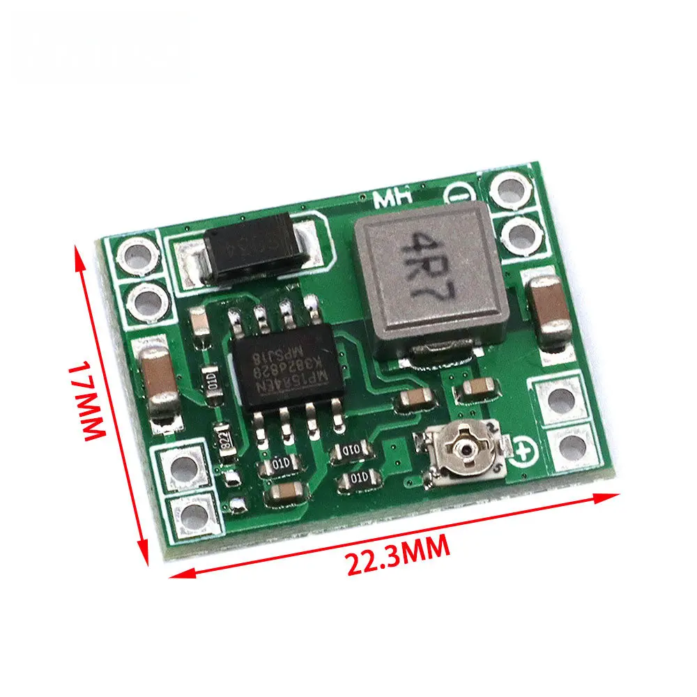 Dc-Dc 3a Step-Down-Stromversorgungsmodul MP1584EN Einstellbarer – Bild 2