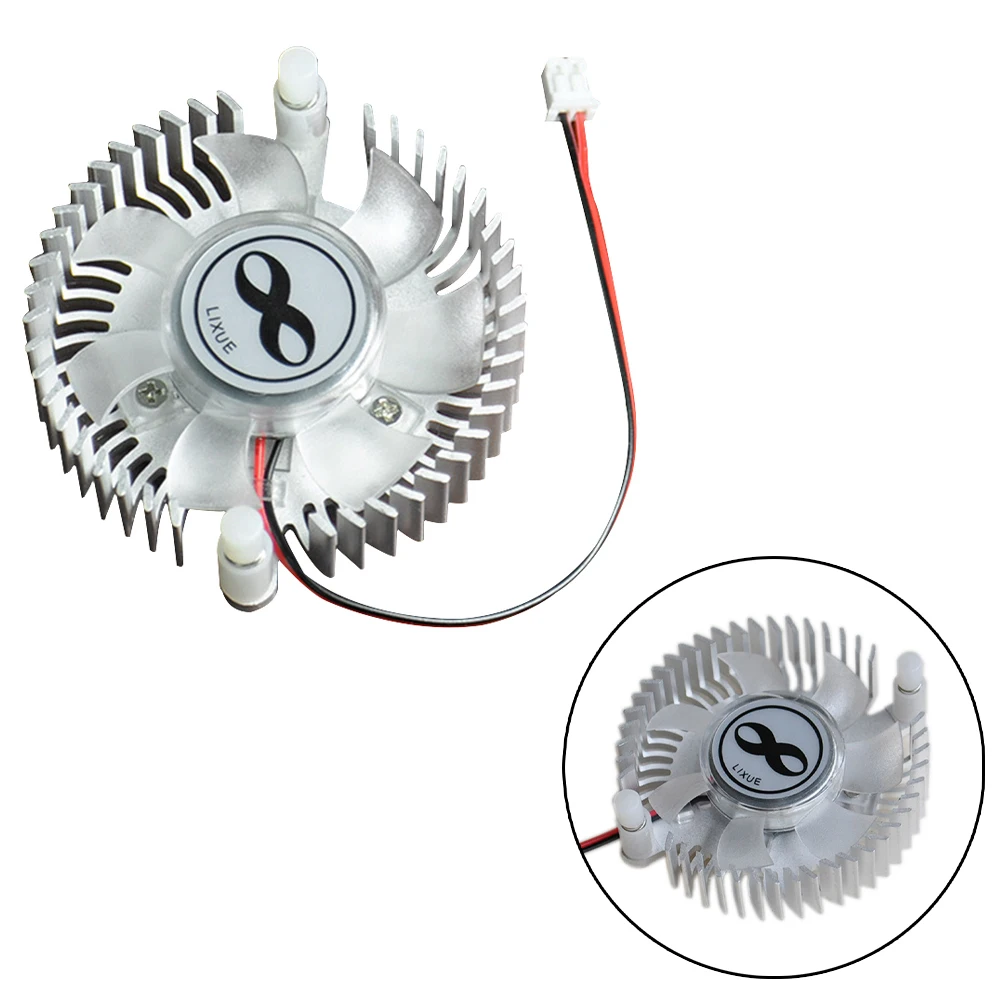 DC 5V 12V Aluminium-Kühlkörper mit Lüfter, CPU-Grafik-Kühlkörper – Bild 5