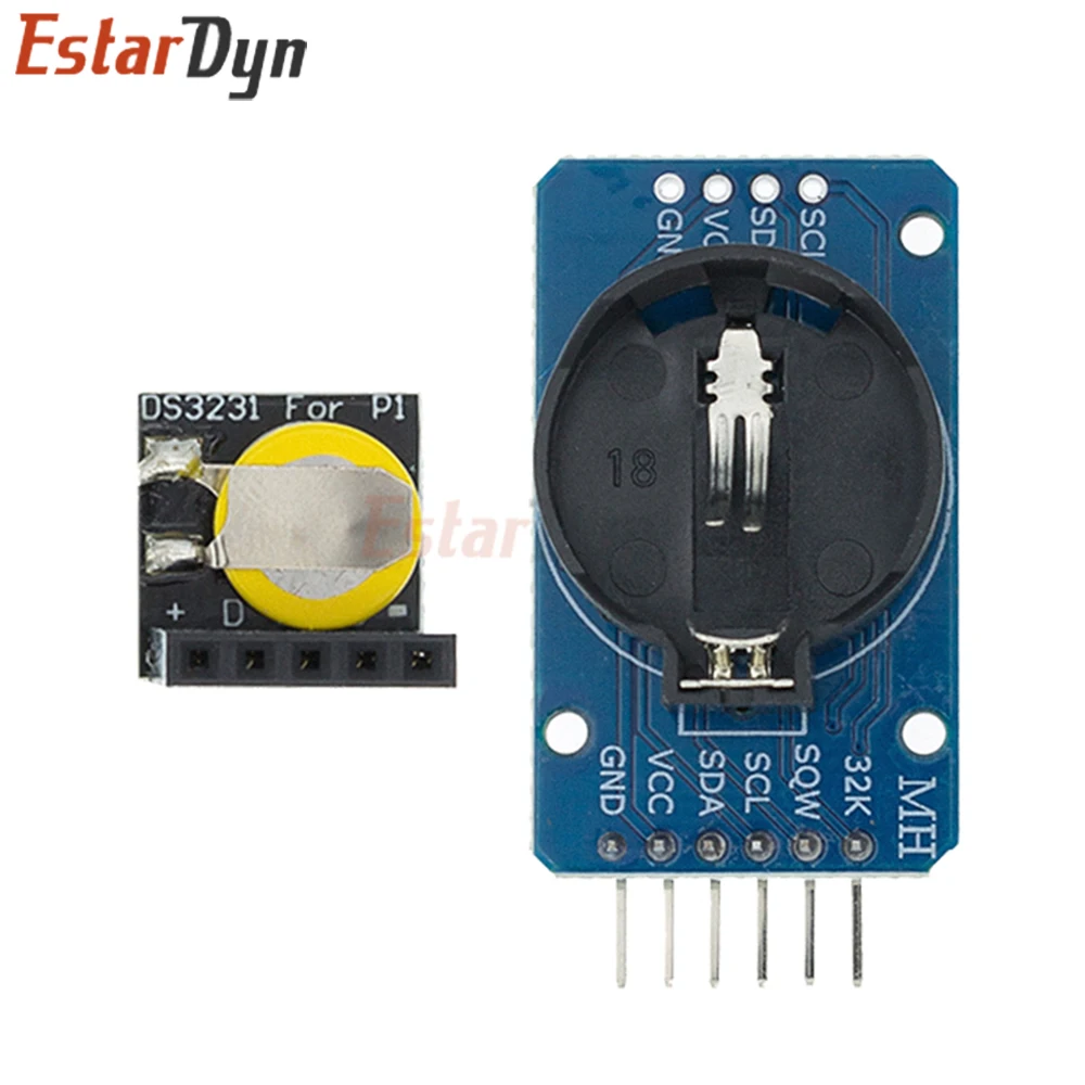 Estardyn DS3231 RTC-Modul Hochpräzise Echtzeituhr I2C AT24C32 Speicher – Bild 4