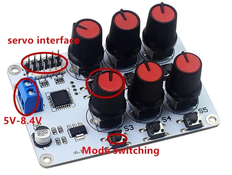 Roboterarm-Rahmen-Kit MG996 6 Dof Programmierbarer Roboterarm DIY-Kit für Arduino Raspberry Pi Roboter