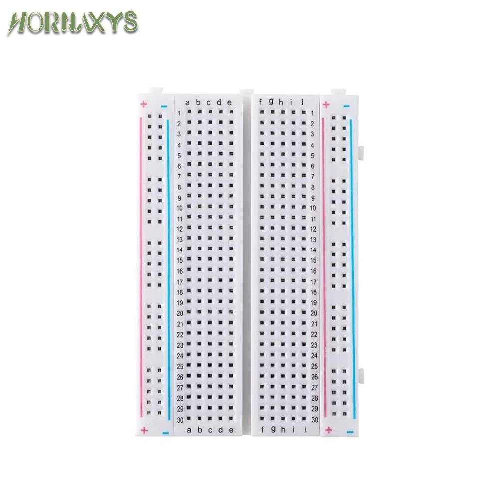 MB-102 Prototyp-Breadboard 400 830 Punkte lötfreies PCB-Breadboard Überbrückungsdrähte Kabelbrett DIY