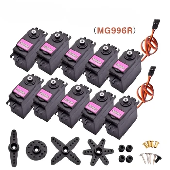 MG995 MG996R JR Lenkrotation Servomotor 180 360 MG 996 Hochgeschwindigkeits-Metallgetriebe
